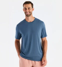 Free Fly Bamboo Motion Tee 9 Free Fly Bamboo Motion Tee -Outlet Angling Store motion tee slate blue men 1